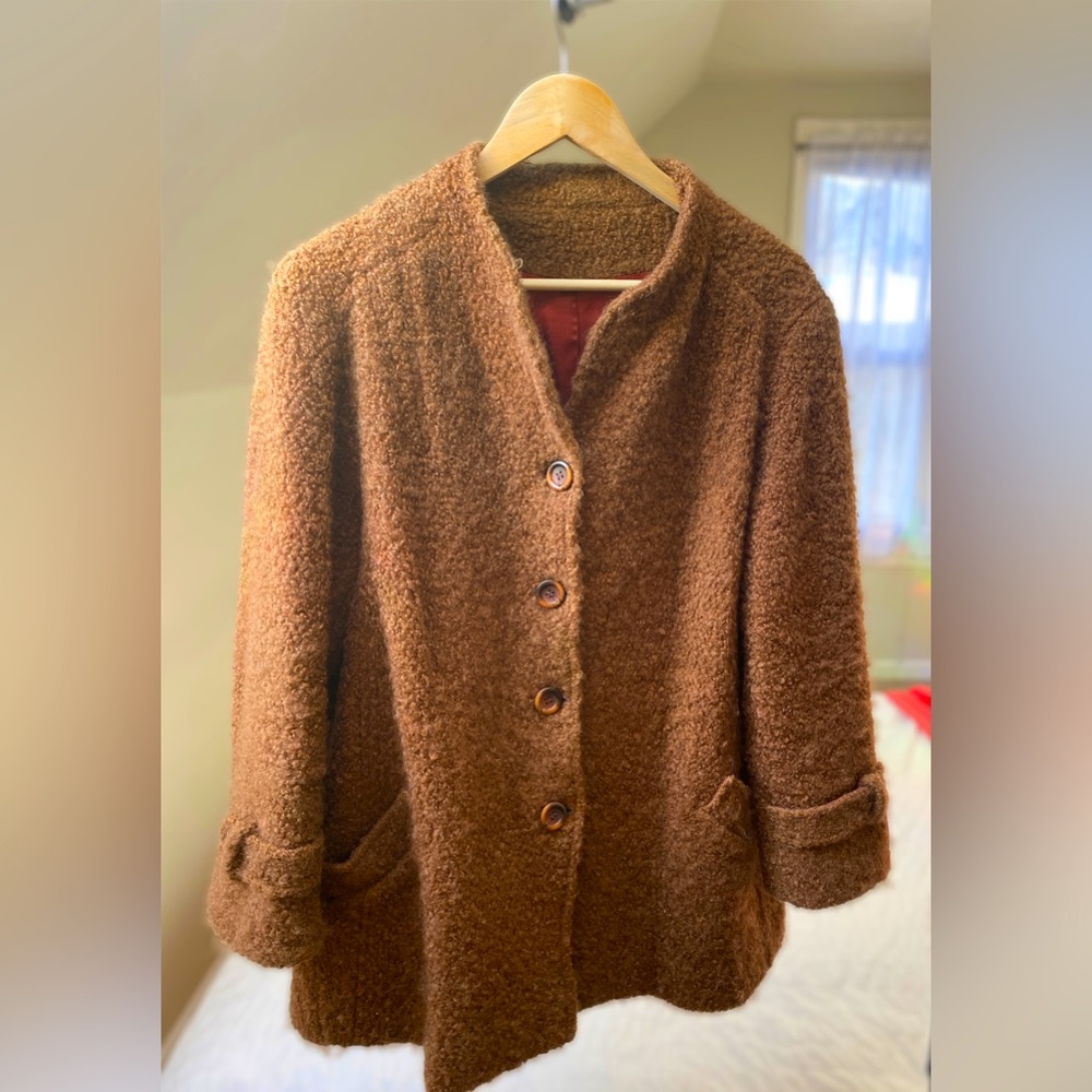 Vintage Primrose Wool/Cotton Jacket 🤎